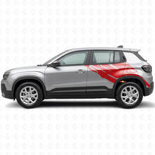 Kit Adesivi Laterali Grafica Spruzzi di Fango per Jeep Avenger 2023+_3