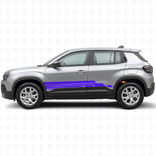 Kit Adesivi Laterali a Strisce Curve in Vinile per Jeep Avenger 2023+_2