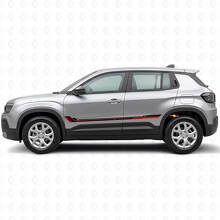 Strisce Laterali in Vinile Stile Racing per Jeep Avenger 2023+_3