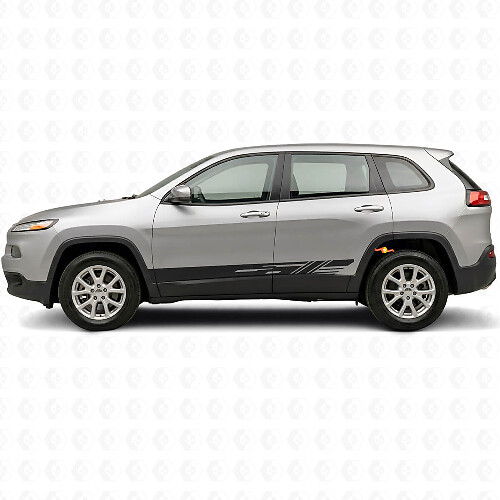 Kit Adesivi in Vinile con Strisce Laterali Decorate per Jeep Cherokee KL 2013-2023_1