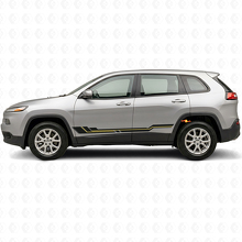 Adesivo in Vinile per Minigonne a Strisce Curvate per Jeep Cherokee KL 2013-2023_2