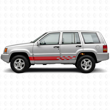 Adesivo in Vinile a Righe Scozzesi per Jeep Grand Cherokee 1993-1998_3