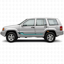 Adesivo in Vinile con Strisce Laterali Stile Vintage per Jeep Grand Cherokee 1993-1998_2