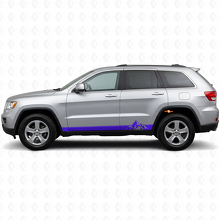 Adesivo Laterale in Vinile Stile Montagne per Jeep Grand Cherokee 2011-2021_2