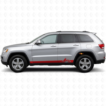 Adesivo Laterale in Vinile Stile Montagne per Jeep Grand Cherokee 2011-2021_3
