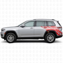 Adesivo in Vinile Grafica Spruzzi di Fango Laterale Posteriore per Jeep Grand Cherokee 2021+_3