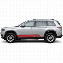 Kit di Adesivi Laterali a Strisce Curve per Jeep Grand Cherokee 2021+_3