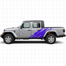 Adesivo in Vinile Grafica Spruzzi di Fango Laterale per Jeep Gladiator 2020+_2