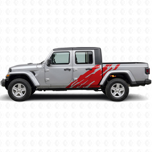 Adesivo in Vinile Grafica Spruzzi di Fango Laterale per Jeep Gladiator 2020+_3