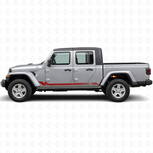 Adesivo laterale a strisce a nido d'ape per Jeep Gladiator 2020+_3