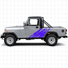 Adesivo Laterale in Vinile con Grafica Spruzzi di Fango per Jeep CJ-8 Scrambler 1981-1986_2
