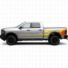 Kit personalizzato di adesivi in vinile laterali parafango per Dodge Ram 2013–2020_5