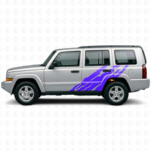 Adesivo in vinile grafico laterale spruzzo di fango per Jeep Commander 2006-2010_2