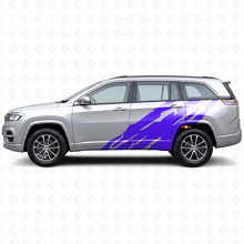 Adesivo Vinile Grafico Paraspruzzi Laterale per Jeep Commander Meridian 2021+_2