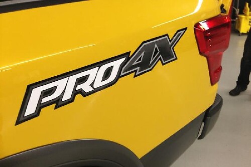 coppia 2016 Nissan Titan pro 4x adesivo decalcomania in vinile supdec