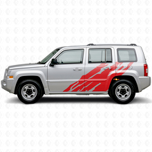 Adesivo laterale in vinile grafico splash fango per Jeep Patriot 2007-2017_3