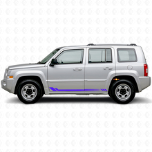 Adesivo Laterale in Vinile a Strisce a Nido d'Ape per Jeep Patriot 2007-2017_2