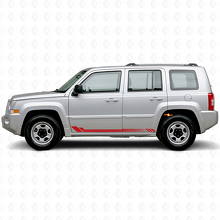 Adesivo Laterale in Vinile a Strisce a Nido d'Ape per Jeep Patriot 2007-2017_3