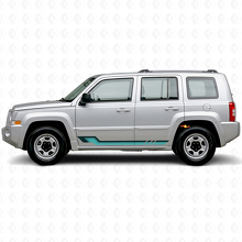 Adesivo in Vinile a Strisce Laterali Stile Vintage per Jeep Patriot 2007-2017_2