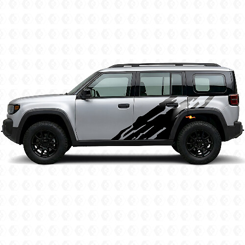 Adesivo Laterale in Vinile con Grafica Spruzzi di Fango per Jeep Recon 2026+_1