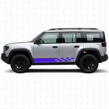 Adesivo Laterale in Vinile con Strisce a Scacchi per Jeep Recon 2026+_2