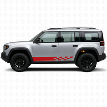 Adesivo Laterale in Vinile con Strisce a Scacchi per Jeep Recon 2026+_3
