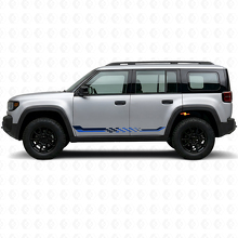 Adesivo in Vinile con Strisce Laterali a Bandiera a Scacchi per Jeep Recon 2026+_2