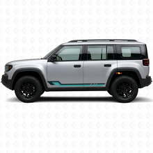 Adesivo vinilico a strisce laterali stile vintage per Jeep Recon 2026+_2