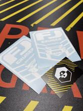 2 adesivi in ​​vinile per finestra FJ Cruiser CORPS 2