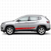Adesivo in Vinile con Strisce Laterali Decorative per Jeep Compass 2016+_3