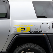 Adesivo Vinil Laterale Coppia FJ Crawler per Toyota FJ Cruiser_3