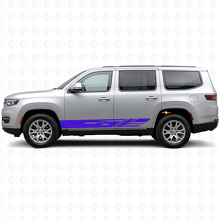 Adesivo in Vinile Decorativo a Strisce Laterali per Jeep Wagoneer 2022+_2