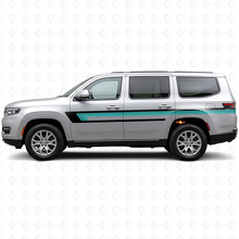 Adesivo Vinile Laterale a Tripla Striscia per Porta Jeep Wagoneer 2022+_2