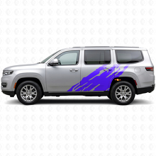 Adesivo in vinile laterale grafica schizzi di fango per Jeep Wagoneer 2022+_2