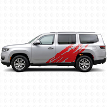 Adesivo in vinile laterale grafica schizzi di fango per Jeep Wagoneer 2022+_3