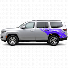 Adesivo Vinilico Laterale Posteriore con Grafica Schizzo di Fango per Jeep Wagoneer 2022+_2