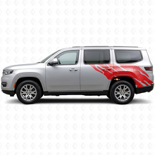 Adesivo Vinilico Laterale Posteriore con Grafica Schizzo di Fango per Jeep Wagoneer 2022+_3