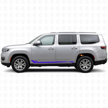 Adesivo Laterale a Strisce Esagonali per Jeep Wagoneer 2022+_2