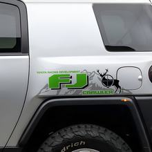 Kit di Adesivi Laterali in Vinile FJ Crawler Mountain Deer per Toyota FJ Cruiser_3