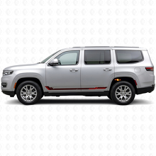Adesivo in Vinile a Strisce Laterali Stile Racing per Jeep Wagoneer 2022+_3