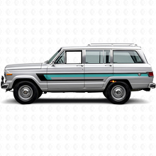 Adesivo Vinile a Tre Strisce per Porta Jeep Wagoneer 1963-1991_2
