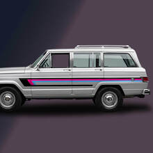 Adesivo Vinile a Tre Strisce per Porta Jeep Wagoneer 1963-1991_3
