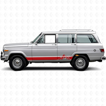 Strisce Laterali Stile Montagne Adesivo in Vinile per Jeep Wagoneer 1963-1991_3