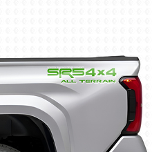 Adesivi laterali in vinile stile TRD All Terrain SR5 4x4 per camion Toyota_3