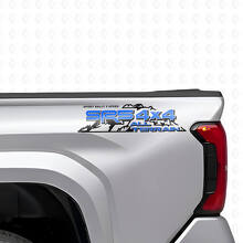 Set di adesivi in vinile SR5 4x4 All Terrain Mountain Side per camion Toyota_2