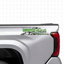 Set di adesivi in vinile SR5 4x4 All Terrain Mountain Side per camion Toyota_3