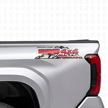 Set di adesivi in vinile SR5 4x4 All Terrain Mountain Side per camion Toyota_4