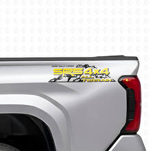 Set di adesivi in vinile SR5 4x4 All Terrain Mountain Side per camion Toyota_5