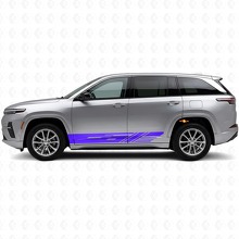 Adesivo in Vinile con Strisce Laterali Decorate per Jeep Wagoneer S 2024+_2