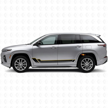 Adesivo in Vinile a Doppie Strisce per Minigonne per Jeep Wagoneer S 2024+_2